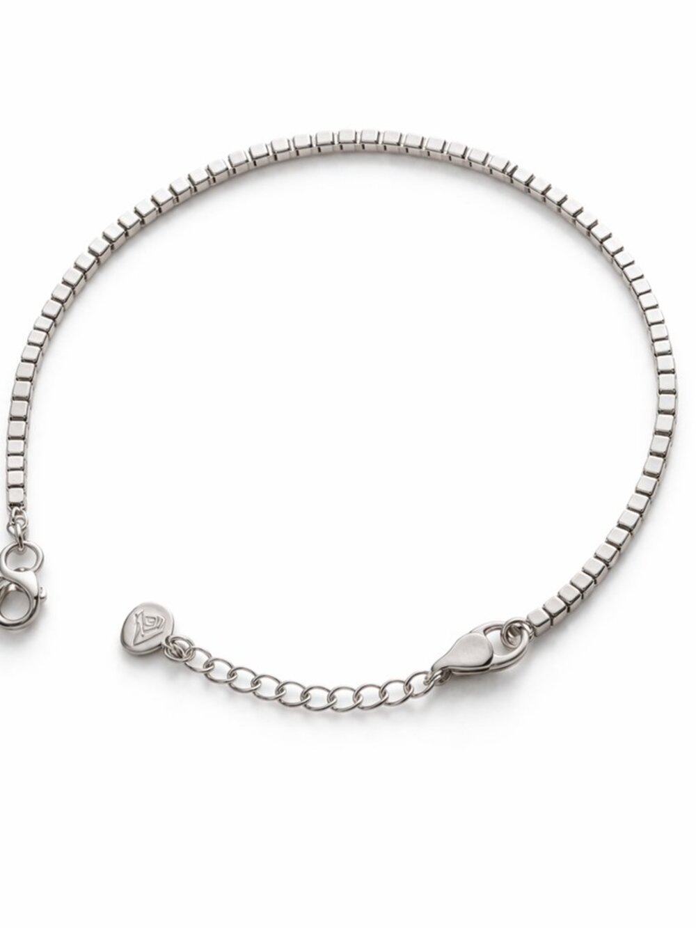 Silpada Sterling Silver Cube Bead Bracelet • Dainty Minimalist • Retired